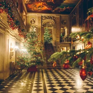 Christmas time at Chatsworth House